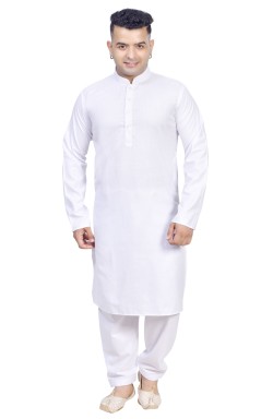 Men's Indian Blue elegant kurta cream salwar kameez pajama apparel sherwani 747 