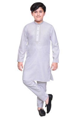 White Kurta Trouser 989