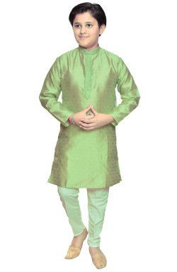 Green Kurta Trouser 1006