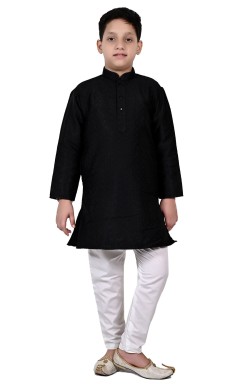 Self Print Kurta Set 1018