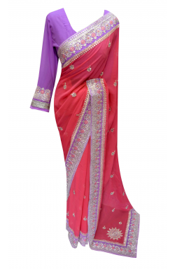 Chiffon Saree - 7151