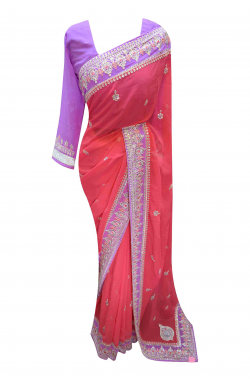 Georgette Saree - 7232