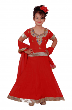 Red Lehenga - 1139