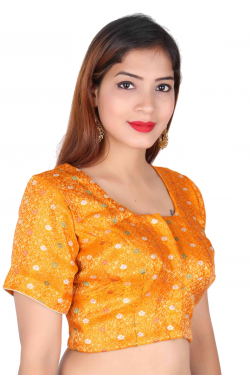 Brocade Blouse - 4019