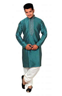 Teal kurta Shalwar- 745