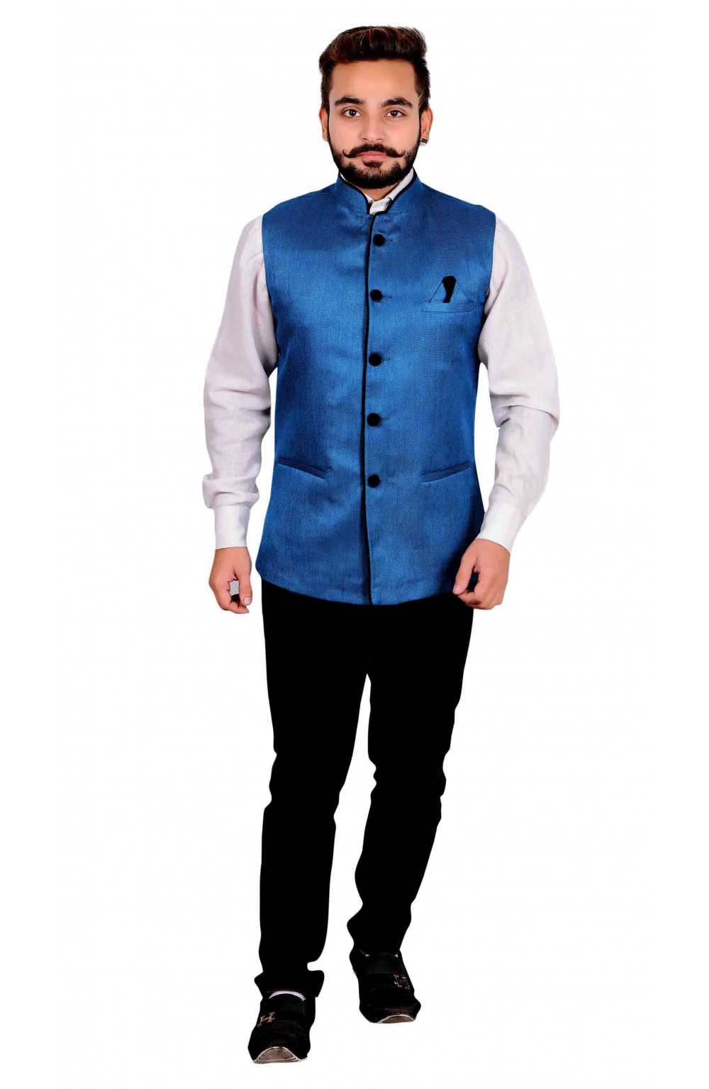 Men S Indian Modi Type Waistcoat For Kurta Shalwar Kameez For Indian