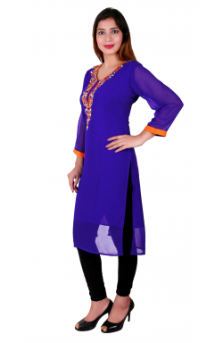 Blue Kurti  -7024