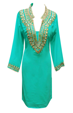 Turquoise Kurti -7006