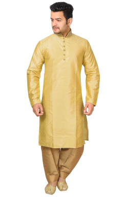 Mens Kurta Shalwar Kameez Pyjama Wedding Occasion Sherwani 2 Pcs Set Outfit 1836 