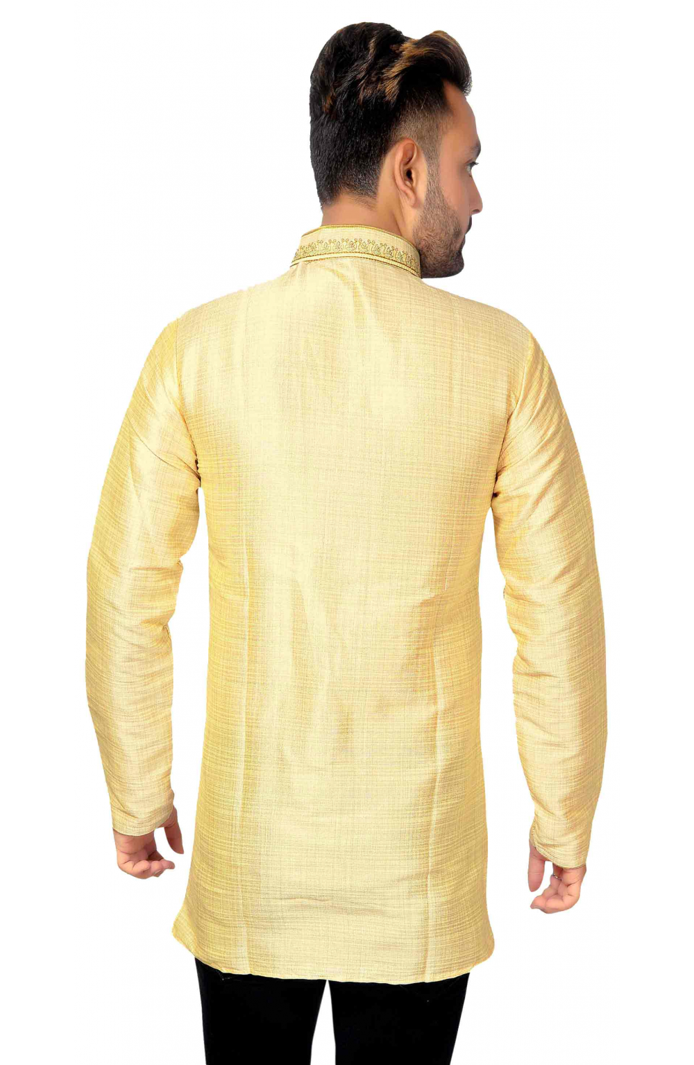Teal Cotton Mens Kurta Lucknawi Chikankari Handmade - TheChikanLabel |  Lucknow Chikankari Kurtis & Suits